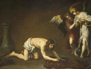 Bartolome Esteban Murillo Christ after the Flagellation oil painting reproduction